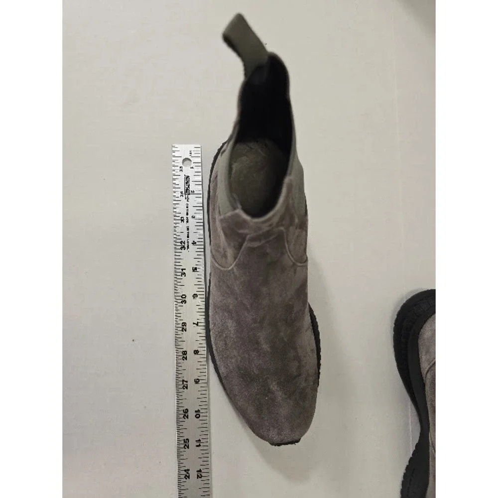 RLX Ralph Lauren Boots Grey Excellent Suede Vibram Sole